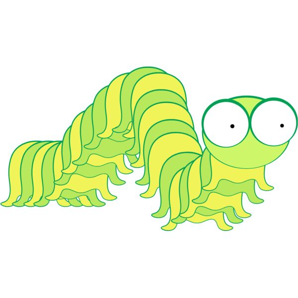 Cartoon Caterpillar 2 Thumbnail
