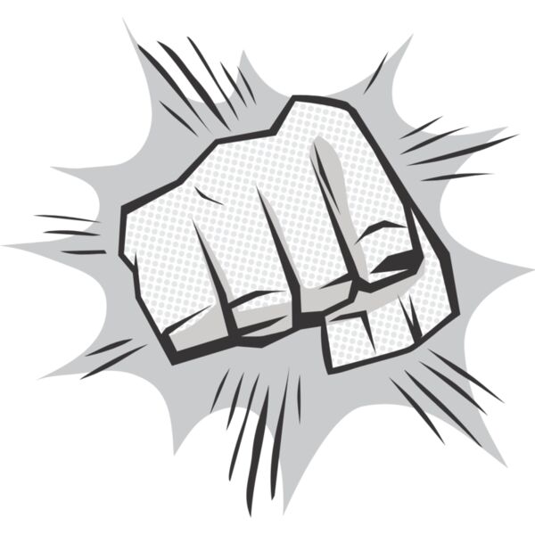 Comic Hand Fist Punch 5 Thumbnail