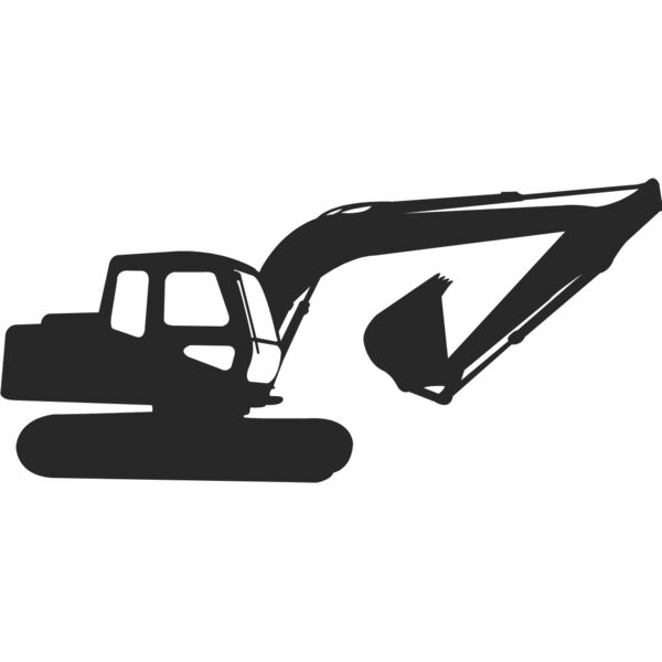 Bulldozer Silhouette 1 Thumbnail