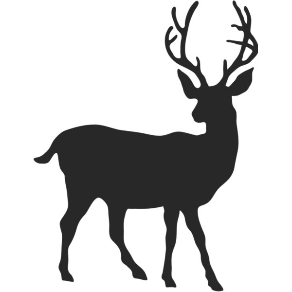 Deer Buck Silhouette 16 Thumbnail
