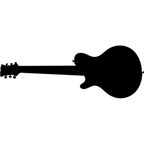 Electric Guitar Silhouette 1 Thumbnail