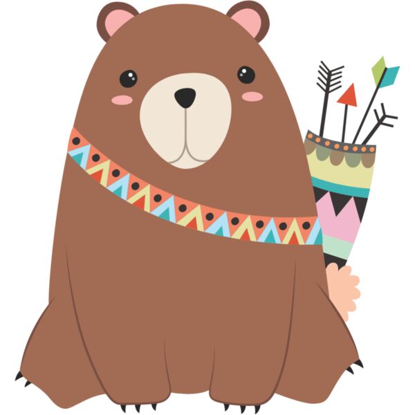 Woodlands Tribal Bear 2 Thumbnail