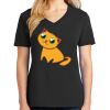 Ladies Core Cotton V-Neck Tee Thumbnail