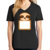 Ladies Core Cotton V-Neck Tee Thumbnail