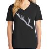 Ladies Core Cotton V-Neck Tee Thumbnail