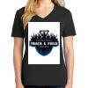 Ladies Core Cotton V-Neck Tee Thumbnail